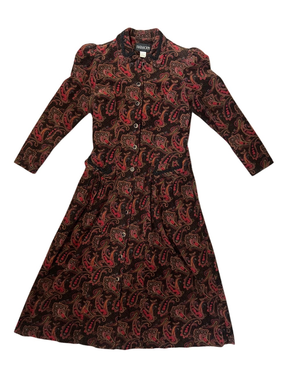 Vintage Victorian Style 100% Cotton Dress